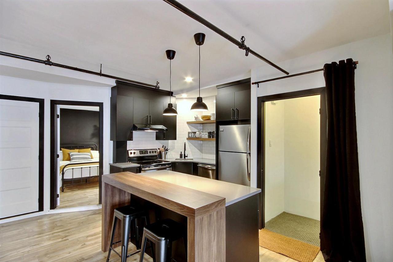 Le Gentleman // Downtown Spacious Condo Québec Eksteriør billede