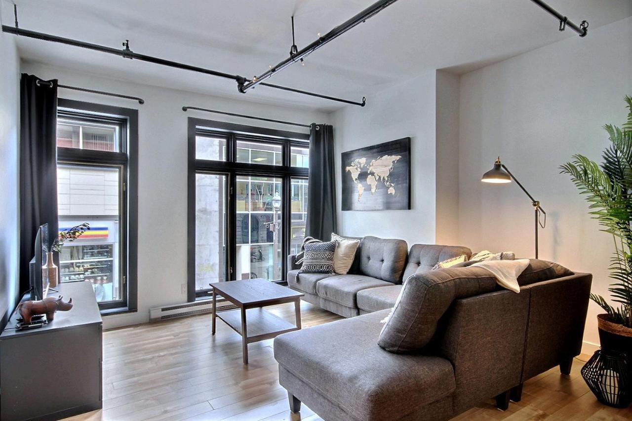 Le Gentleman // Downtown Spacious Condo Québec Eksteriør billede